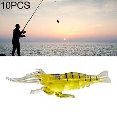 10 PCS 4 cm Esche morbide da pesca Esche Popper Poper Baits