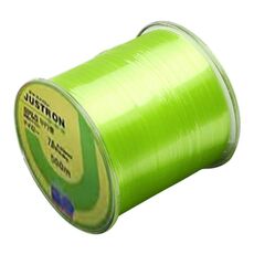 Lenza da pesca in nylon di seta grezza importata extra forte da 5,0 # 0,37 mm 13,5 kg di tensione (giallo erba)