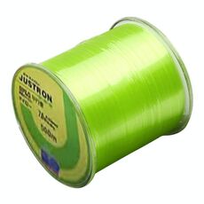 6,0 # 0,40 mm 15,5 kg di tensione 500 m extra forte lenza in nylon di seta grezza importata (giallo erba)