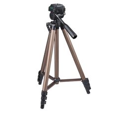 Supporto per treppiede portatile per fotocamere digitali, gambe in alluminio a 4 sezioni con bretelle