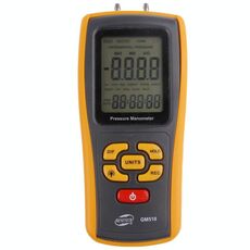 Manometro della pressione del display LCD BENETECH GM510 (giallo)