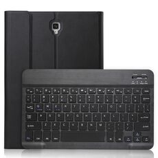 Custodia in pelle con tastiera magnetica Bluetooth rimovibile ultrasottile A590 per Galaxy Tab A 10.5 T590 / T595, con supporto (nero)