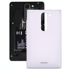 Cover posteriore batteria Dual SIM per Nokia Asha 502 (bianco)