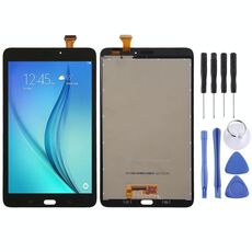 Schermo LCD originale per Samsung Galaxy Tab E 8.0 T377 (versione Wi-Fi) con digitalizzatore assemblaggio completo (nero)