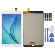 Schermo LCD originale per Samsung Galaxy Tab E 8.0 T3777 (versione 3G) con digitalizzatore assemblaggio completo (bianco)