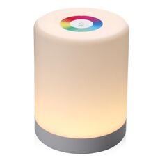Lampada dimmer a induzione con controllo tattile a LED Lampada da comodino ricaricabile con cambio colore RGB intelligente