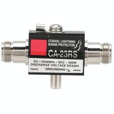 CA-23RS 400W 2500MHz Scaricatore di illuminazione da spina maschio N a protezione da sovratensione coassiale N femmina