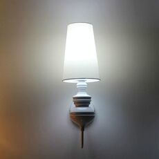 Semplice e moderno Studio Soggiorno Camera da letto Lampada da comodino Moda Creativo Corridoio Corridoio Lampada da parete Foyer, Dimensioni: L (Bianco)