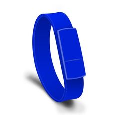 MicroDrive 128 GB USB 2.0 Braccialetto Fashion Braccialetto U Disco (blu)