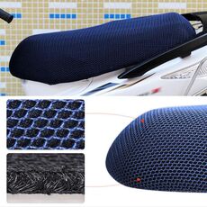 Protezione solare per moto impermeabile Coprisedile con isolamento termico per evitare crogiolarsi sul sedile Cuscino per scooter Proteggi, taglia: XL, lunghezza: 78-85 cm; Larghezza: 40-53 cm (blu)