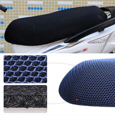Protezione solare per moto impermeabile Coprisedile con isolamento termico per evitare crogiolarsi sul sedile Cuscino per scooter Proteggi, dimensioni: XXL, lunghezza: 86- 92 cm; Larghezza: 40-56 cm (nero)