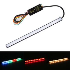 Moto DC 12V 1.3W Lampadina di illuminazione colorata Indicatore di direzione Lampada di retromarcia automatica Sorgente luminosa di marcia diurna