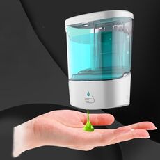 Dispenser di sapone disinfettante per lavatrice a induzione automatica da 700 ml, versione liquida