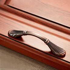 6029-96 Maniglia per mobili in legno massello Maniglie in bronzo rosso