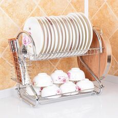 Supporto per tagliere per coltelli da appendere a doppio disco in acciaio inossidabile da cucina multifunzione