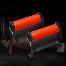Una coppia Home Fitness Trainer Shack-up Push-up Stacket (rosso)