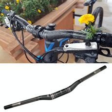Manubrio piegato per bici da strada interamente in fibra di carbonio TOSEEK, dimensioni: 620 mm (opaco)