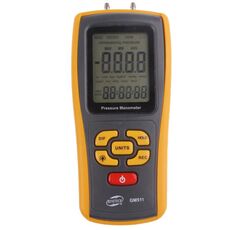 Manometro della pressione del display LCD BENETECH GM511 (giallo)