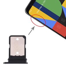 Vassoio scheda SIM per Google Pixel 4 / Pixel 4XL (nero)