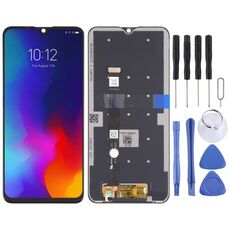 Schermo LCD OEM per Lenovo K10 Note L38111 con digitalizzatore assemblaggio completo (nero)