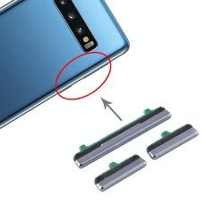 Per Samsung Galaxy S10 5G Pulsante di accensione e pulsante di controllo del volume (nero)