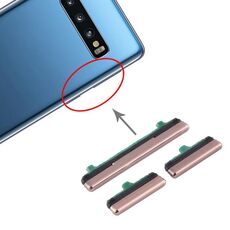 Per Samsung Galaxy S10 5G Pulsante di accensione e pulsante di controllo del volume (oro)