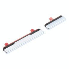 Per Samsung Galaxy S21 Ultra 5G Pulsante di accensione e pulsante di controllo del volume (argento)