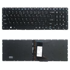 Tastiera Versione USA con retroilluminazione della tastiera per Acer Aspire E5-532 E5-522 E5-573 E5-522 E5-573 E5-574 E5-722 E5-574 E5-722 E5-752 E5-772 E5-752 E5-772 E5-773 E5-575 V5-591G V3-575 V5-591G V3-574G F5-573G E15 E5-582P