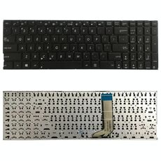 Tastiera della versione degli Stati Uniti per ASUS X556 x556U x556UA x556UB x556uf x556uj x556uq x556uj x556uq x556ur x556uv (nero)