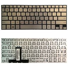 Tastiera della versione degli Stati Uniti per Asus Zenbook UX31 UX31A UX31E UX31LA (Argento)