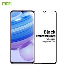 Per Xiaomi RedMi 10X 5G MOFI 9H 2.5D Pellicola in vetro temperato a schermo intero (nero)