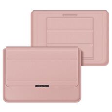 4 in 1 Supporto universale per laptop PU PU PROTEZIONE PULSANTE PORTATORE PORTATOLO PORTATOLO PORTATOLO, Dimensioni: 11 / 12INCH (oro rosa)