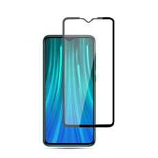 Per Xiaomi Redmi Note 8 10PCS mocolo 0.33mm 9H 2.5D Full Glue Pellicola in vetro temperato (nero)