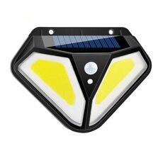 50 COB Lampada da parete solare Lampada da giardino a induzione corpo Villa Illuminazione esterna impermeabile Lampione stradale