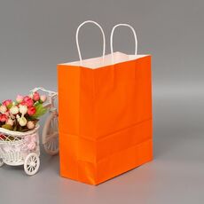 10 PCS elegante sacchetto della carta kraft con le maniglie per Matrimonio festa di compleanno / / Gioielli / vestiti