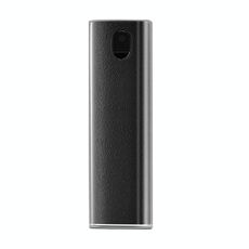 Flacone spray portatile per la pulizia dello schermo del computer e del telefono cellulare (grigio siderale (con guscio e confezione))