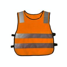 Safety Kids Strisce riflettenti Abbigliamento Gilet riflettente per bambini (arancione)