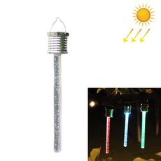 Luce solare colorata a sospensione Lampada da giardino a LED impermeabile per esterni