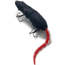 15.5cm15.5g Rotto Mouse Minnow Esca Esca Esca dura Esca finta Attrezzatura da pesca (N. 1 Nero)