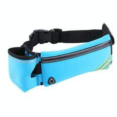 Borsa da cintura per borraccia sportiva Borsa da cintura per cellulare (blu)