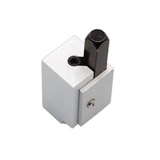 WF6774 Punzone ad angolo retto Scalpello con cerniera incorporata per serratura per porta Strumento per la lavorazione del legno (argento)