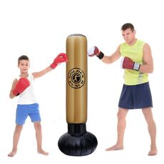 Colonna gonfiabile di boxe gonfiabile verticale spessa del sacco da boxe del bicchiere da boxe dei bambini adulti del PVC, altezza: 1.6m