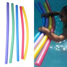3 pezzi Bastone da sciopero con gli occhi bendati Bastone da nuoto Bastone da galleggiamento Bastone in schiuma EPE Bastone in cotone perlato, consegna a colori casuali, Dimensioni: 150 x 6,5 cm (cavo)
