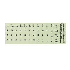 3 PCS Adesivi per tastiera luminosa Taccuino per taccuino taccuino adesivi per tastiera (spagnolo)