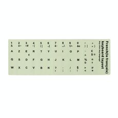 3 PCS Adesivi per tastiera luminosa per taccuino per taccuino taccuino adesivi da tastiera (francese)