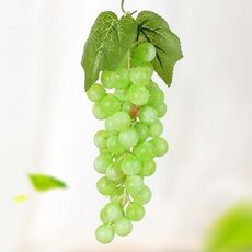 4 grappoli 60 uve verdi simulazione fruity simulazione uva in PVC con crema uva sparare puntelli