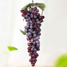2 grappoli 110 uve viola simulazione frutta simulazione uva in PVC con crema uva sparare puntelli