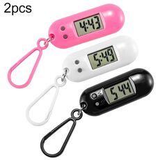 20 PCS Y01 Student Exam Exam Electronic Watch Zaino Appeso con portachiavi, Consegna casuale Colore, Stile: Round Sleek