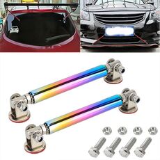 2 PCS di modifica dell'automobile adesiva Circondato Rod Lever anteriore e posteriore barre fisse labbro anteriore posteriore Pala, Lunghezza: 10cm
