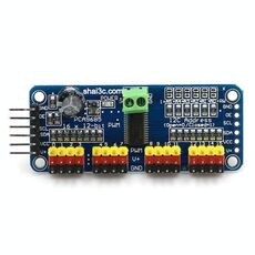 Controller per servomotore PWM a 16 canali fai-da-te per Arduino